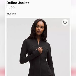 lululemon athletica Define Jacket Luon In Black